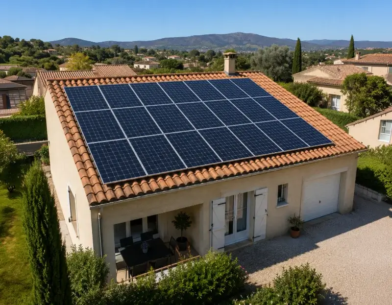 Prime à l'autoconsommation panneaux solaires Saint-Cassien — aide financière de l'État